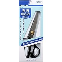 ブラッククローバー　裁断 36-191 布切りハサミ ブラック 24cm 1個 Clover(クロバー
